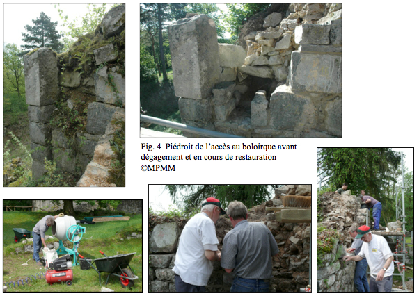 Piédroit du Boloirque