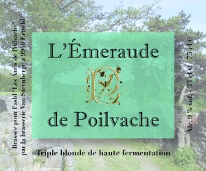 Poilvache emeraude etiquette projet couleurs DEF