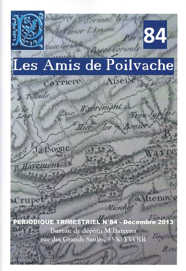 Poilvache revue 84 couverture