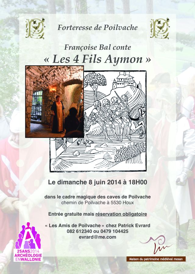 Poilvache spectacle 8 juin affiche